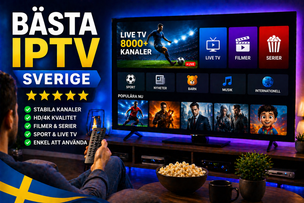 bästa iptv sverige