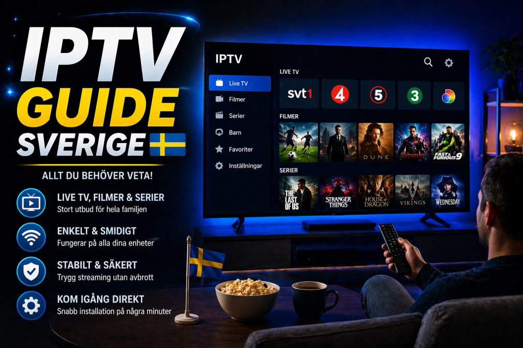 iptv guide sverige