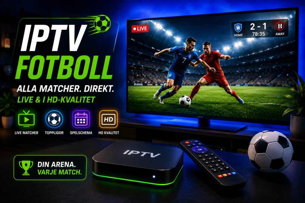 iptv fotboll