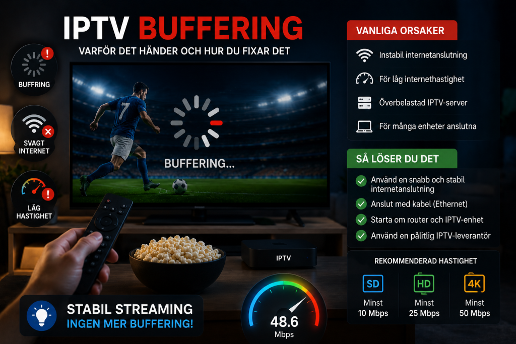 iptv buffering