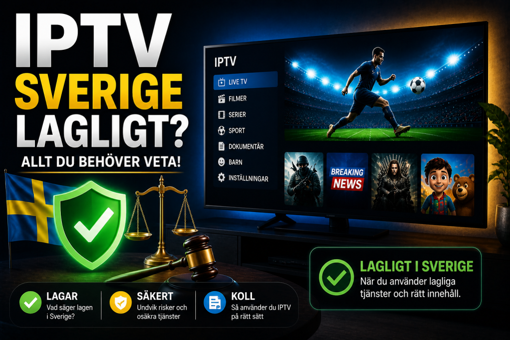 iptv sverige lagligt