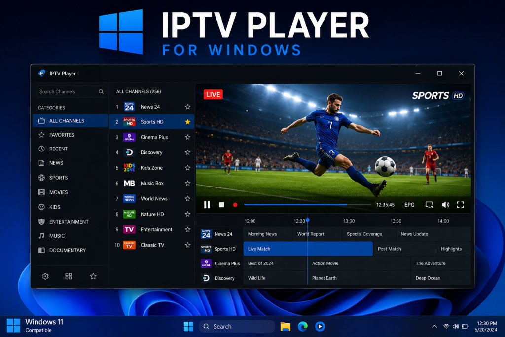 iptv player windows