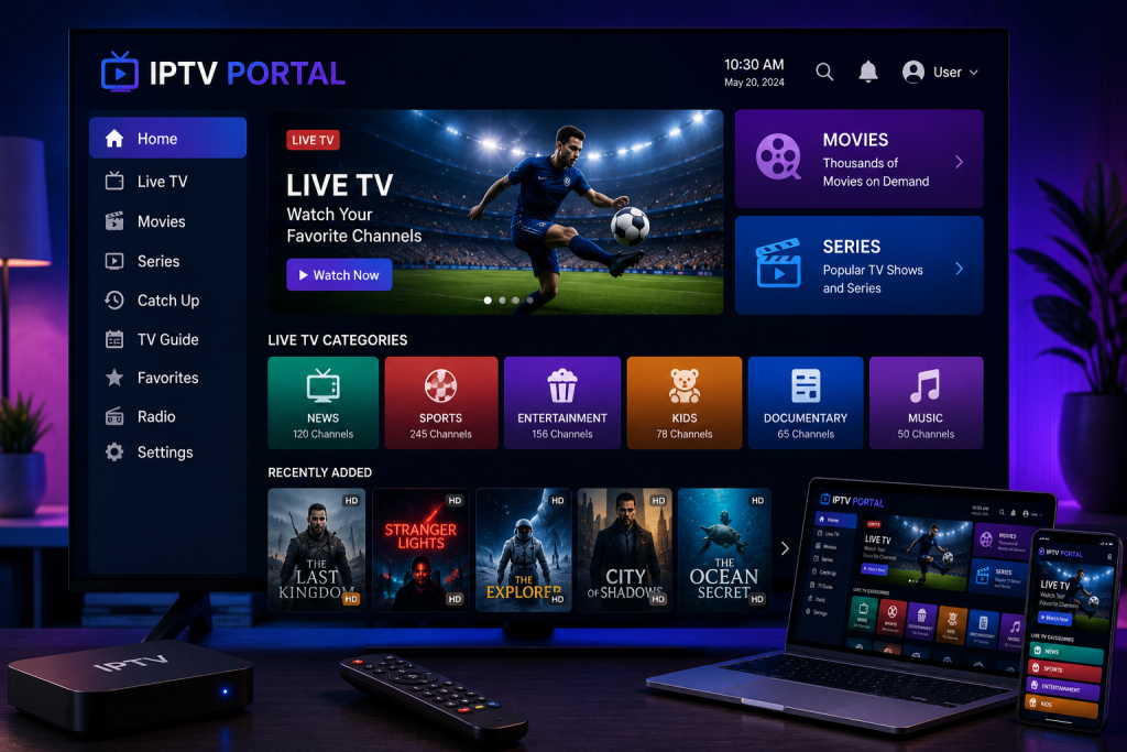 iptv portal