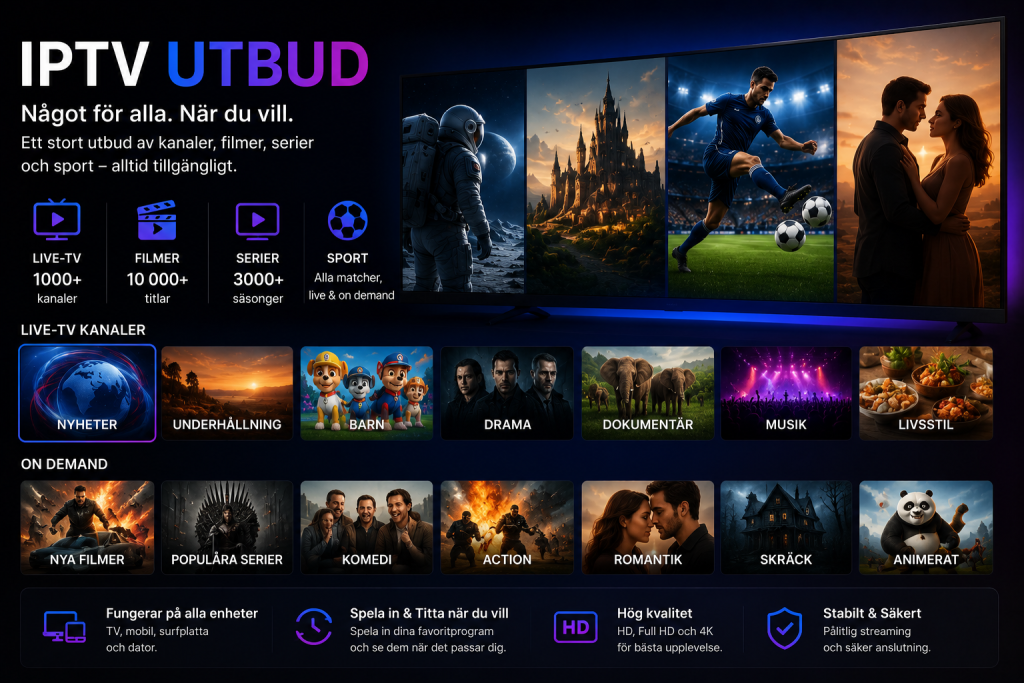 iptv utbud