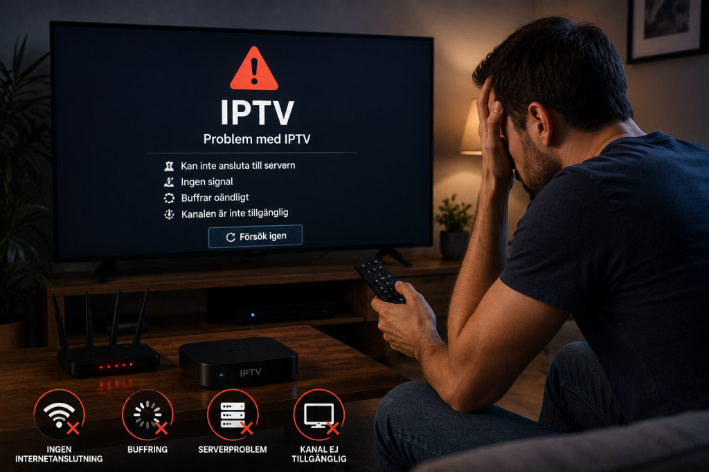 problem med iptv