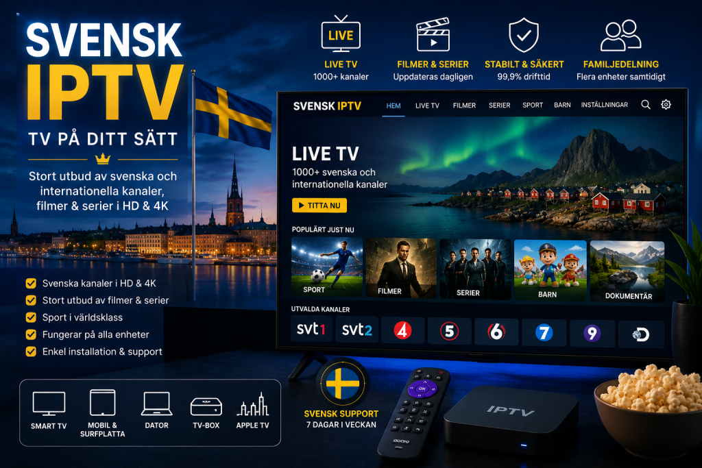 svensk iptv